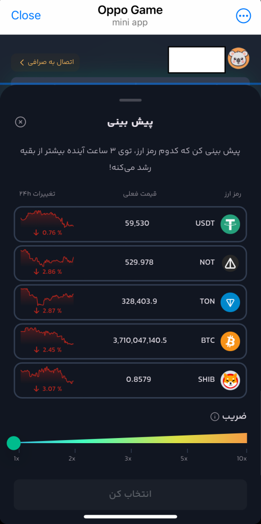 پیش بینی ارزها