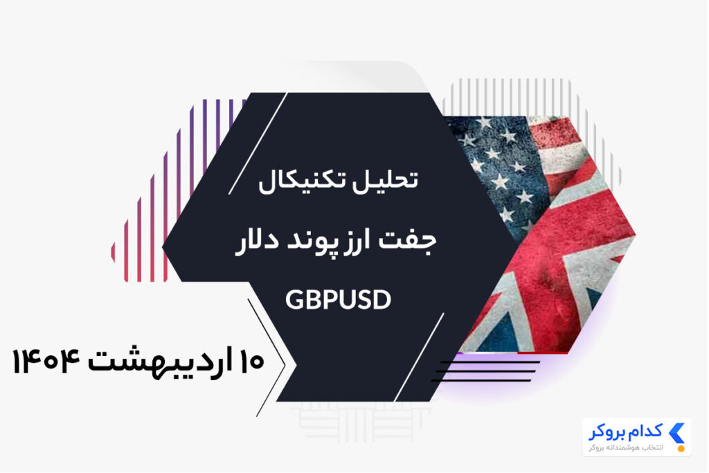 تحلیل تکنیکال پوند به دلار در ۱۰ اردیبهشت ۱۴۰۴