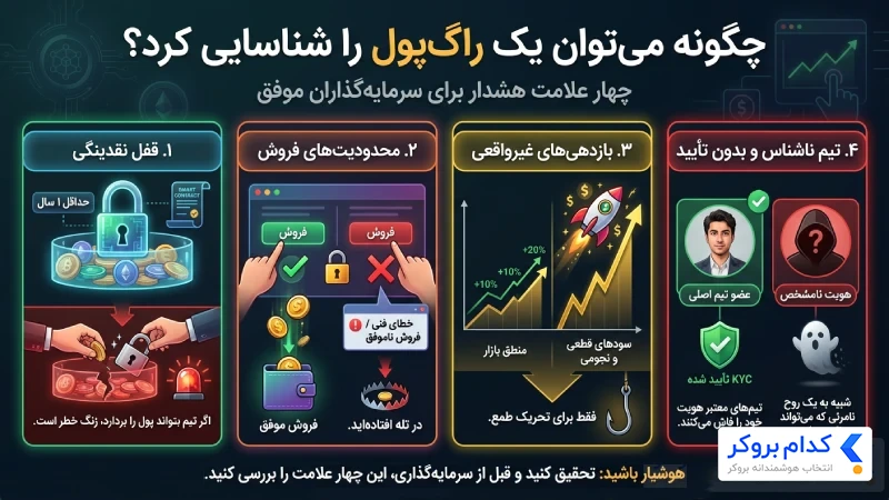 راه‌های شناسایی کلاهبرداری راگ پول